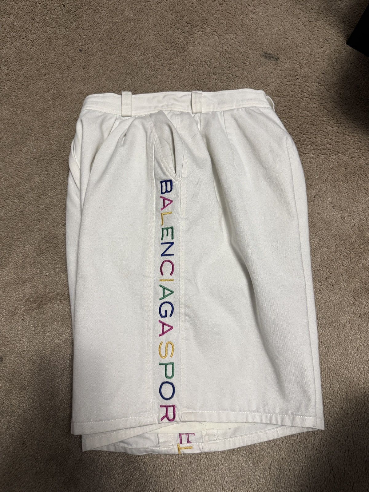 Balenciaga Balenciaga Sport Womens Shorts Size US 26 / EU 42 - 6 Thumbnail