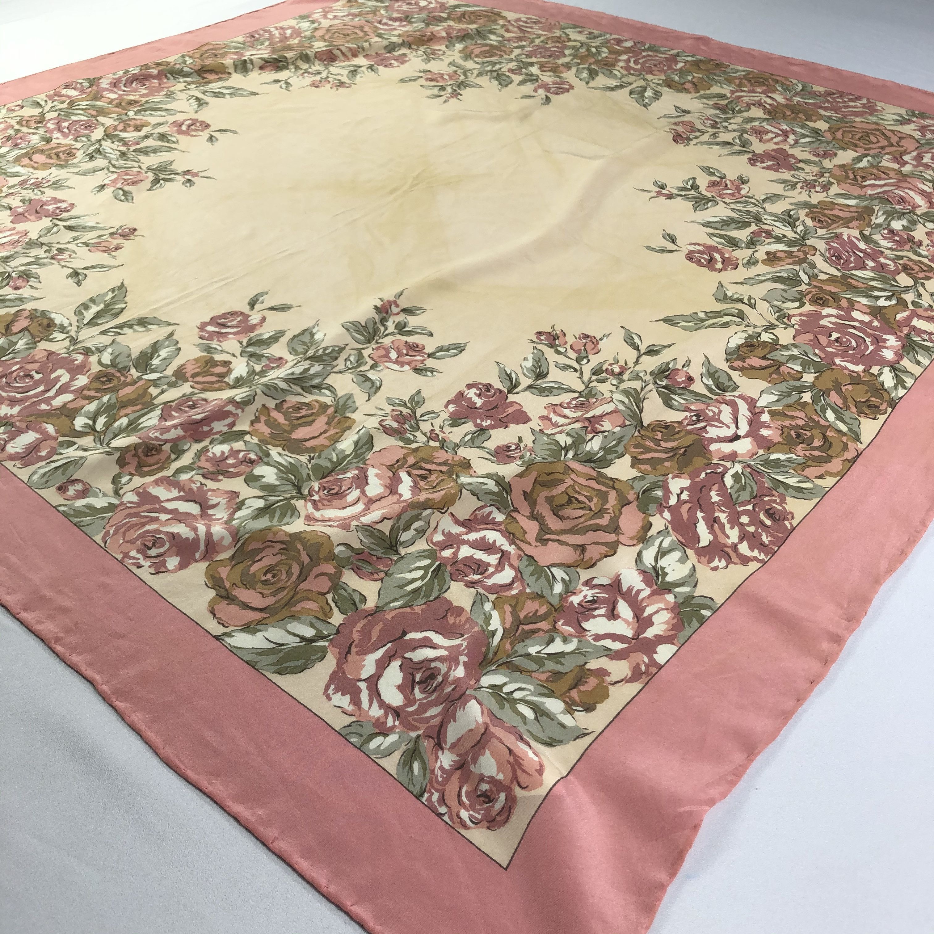 Vintage Vintage Silk Scarf Size ONE SIZE - 4 Thumbnail