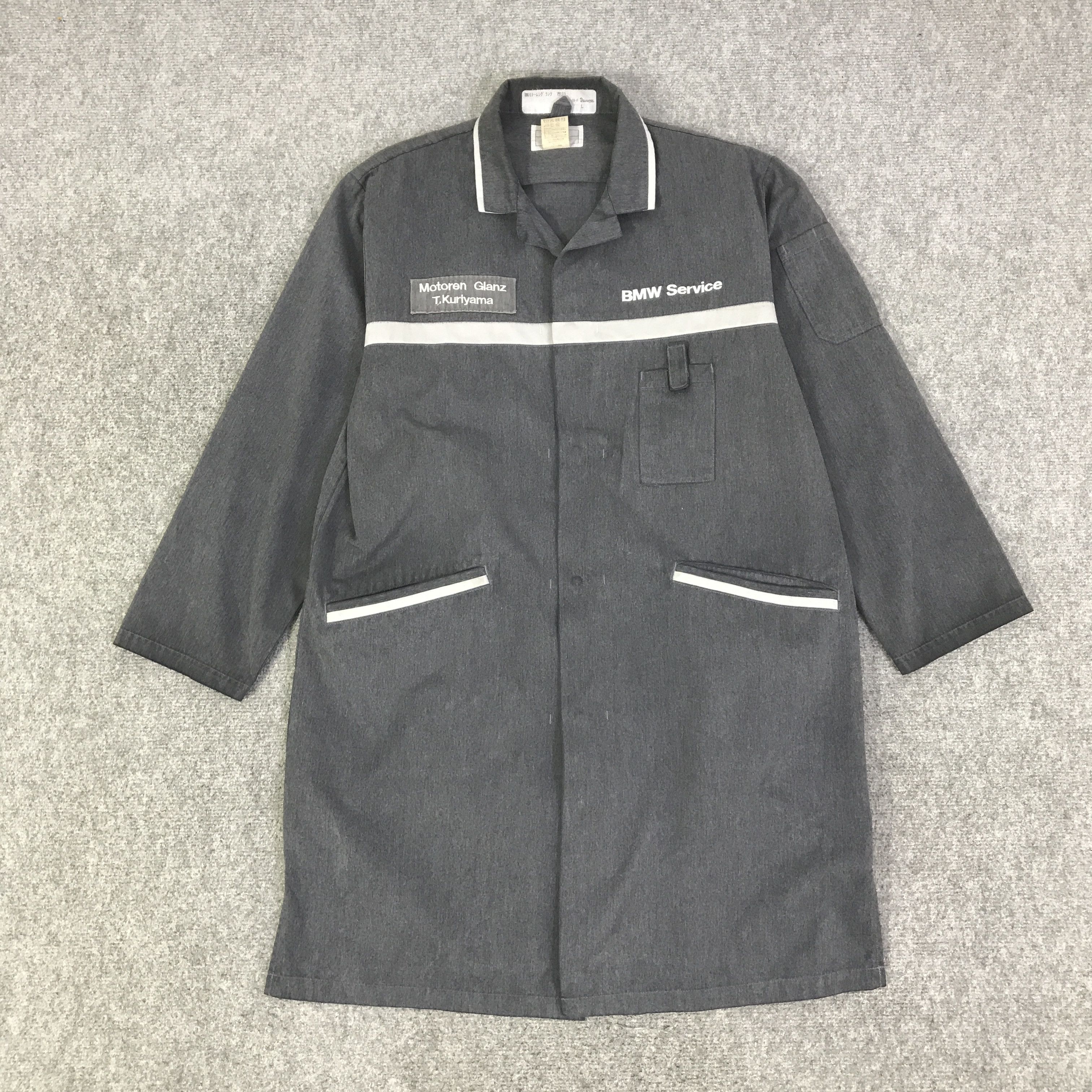 Japanese Brand BMW SERVICE RACING JACKET K98B13 Size US L / EU 52-54 / 3 - 1 Thumbnail