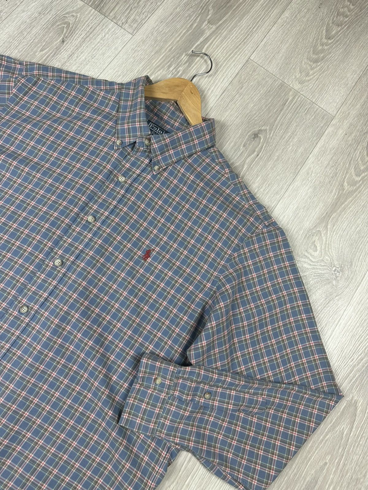 Vintage Vintage Polo Ralph Lauren Shirts Button Ups Size US XL / EU 56 / 4 - 2 Thumbnail