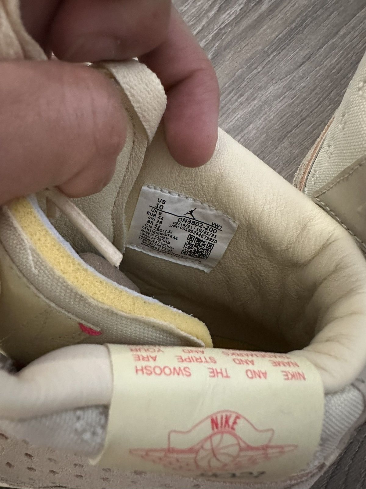 Jordan Brand × Union LA Jordan 2 high Union Rattan Size US 10 / EU 43 - 6 Thumbnail