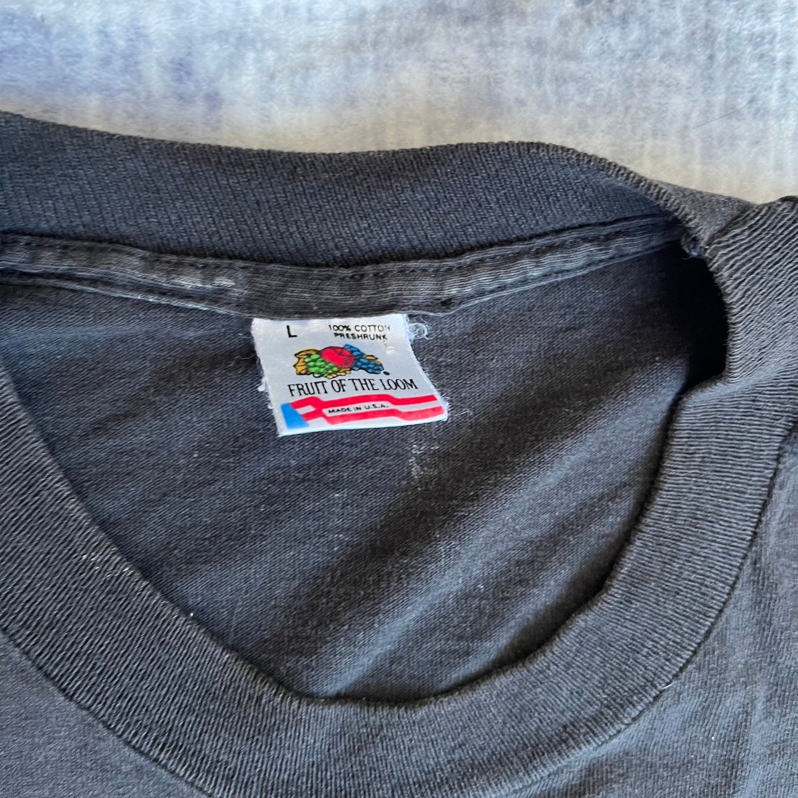 Fruit Of The Loom Vintage Single Stitch Jazz Tee – Size- Large Size US XL / EU 56 / 4 - 4 Thumbnail