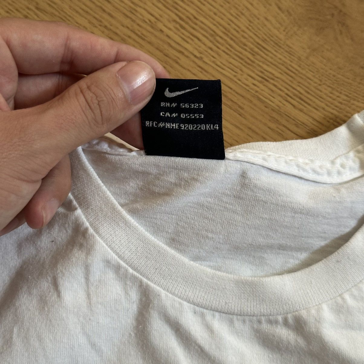 Nike × Vintage Vintage Distressed Nike Tennis Australia Open 2001 Shirt Size US XL / EU 56 / 4 - 4 Thumbnail