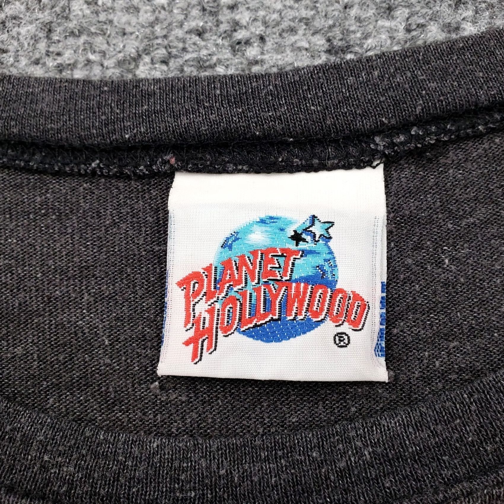 Planet Hollywood Planet Hollywood T-Shirt Mens L Large Gray Printed Crew Neck Short Sleeves Tee Size US L / EU 52-54 / 3 - 3 Thumbnail