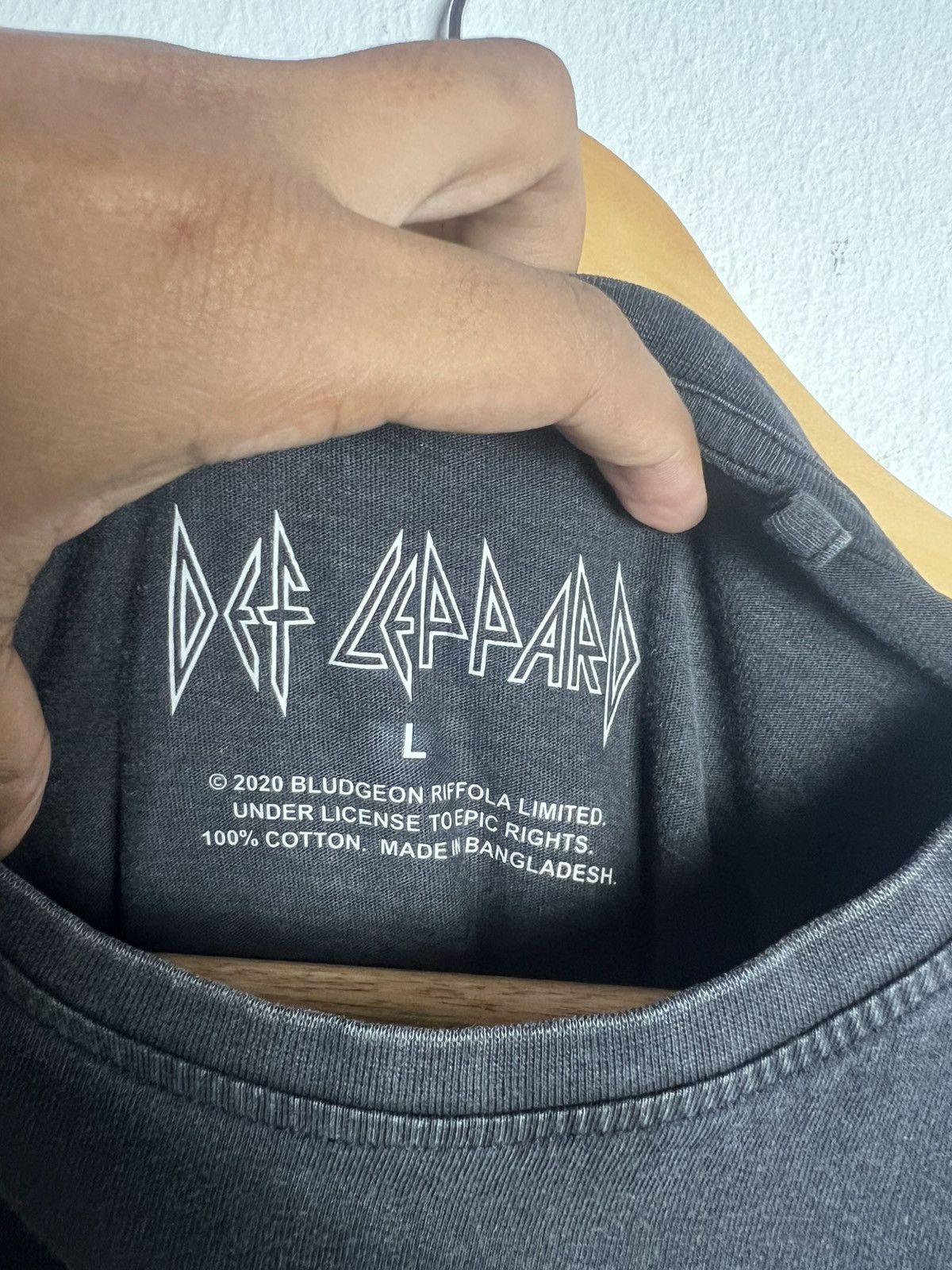 Band Tees Def Leppard Rock Band Tee Size US L / EU 52-54 / 3 - 9 Thumbnail