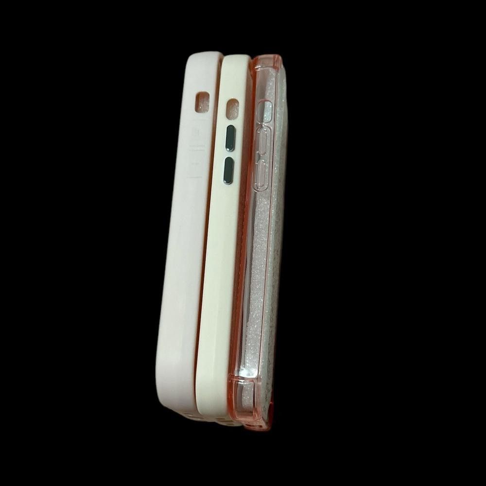 Designer Brandnew Three iPhone 14 Pro Cases - Pink & Rose Gold Size ONE SIZE - 2 Thumbnail