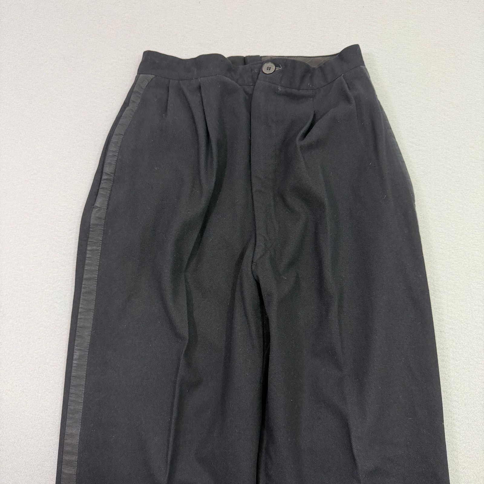 Vintage Vintage Military Army Trousers Mens 28x28 Black Talon Zip Size US 28 / EU 44 - 2 Thumbnail