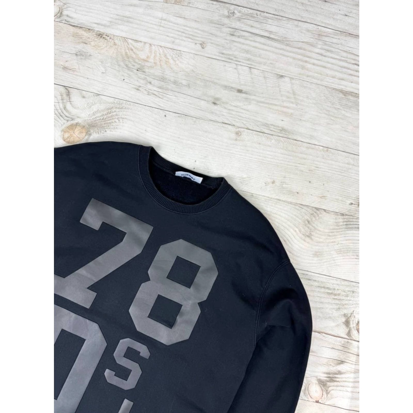 Diesel VINTAGE Diesel Sweatshirt Oversized Big Logo Y2K Men Size M Black Size US M / EU 48-50 / 2 - 3 Thumbnail