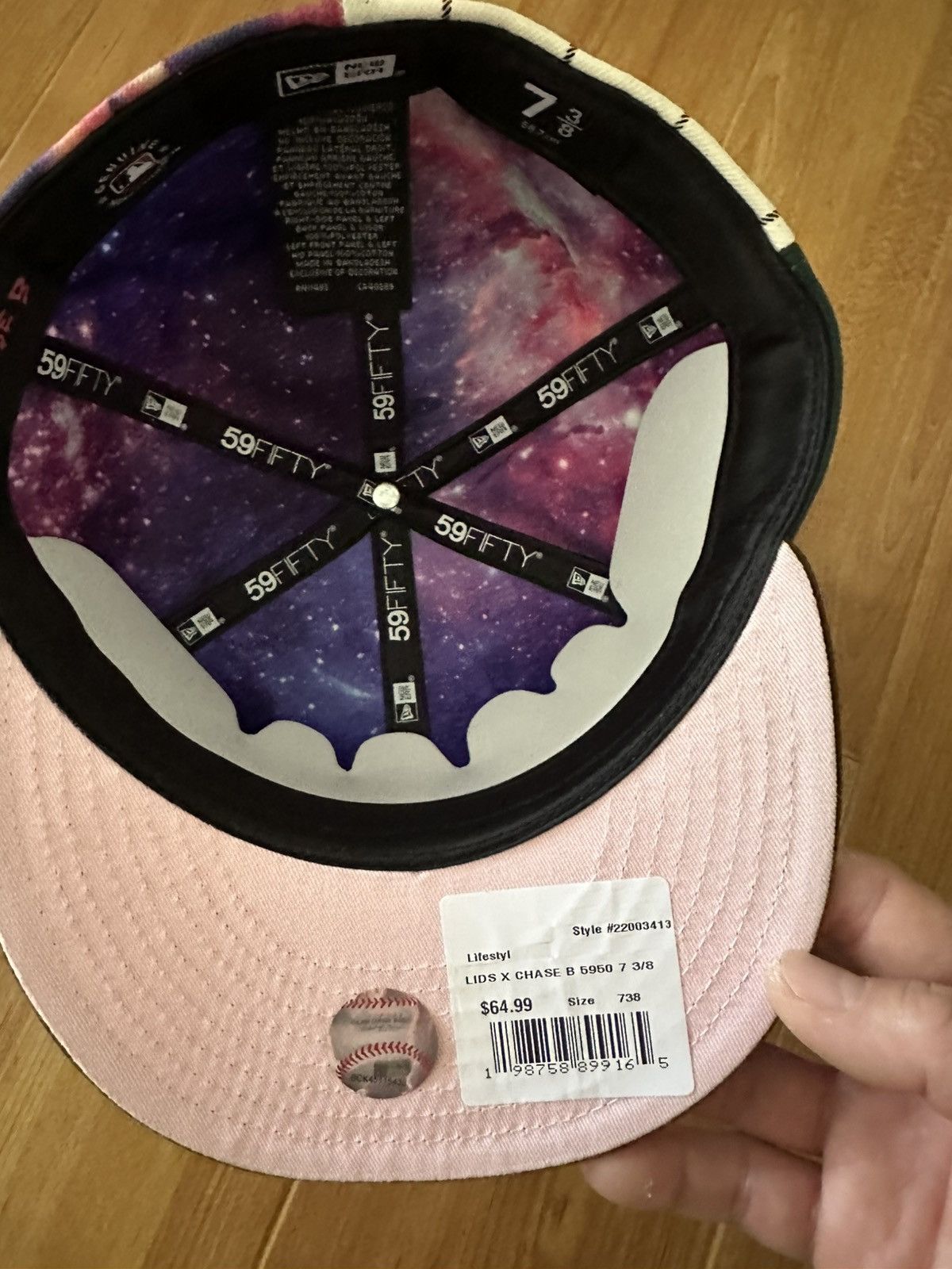 New Era Atlanta Braves CHASE B X MLB "MAXIMAL" 59FIFTY SIZE 7 3/8 Size ONE SIZE - 5 Thumbnail