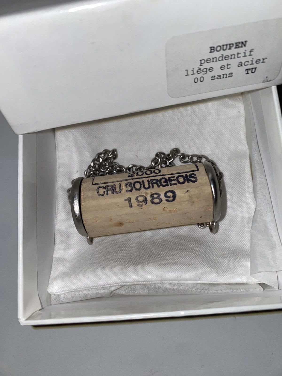 Maison Margiela Maison Martin Margiela cork necklace Size ONE SIZE - 2 Thumbnail