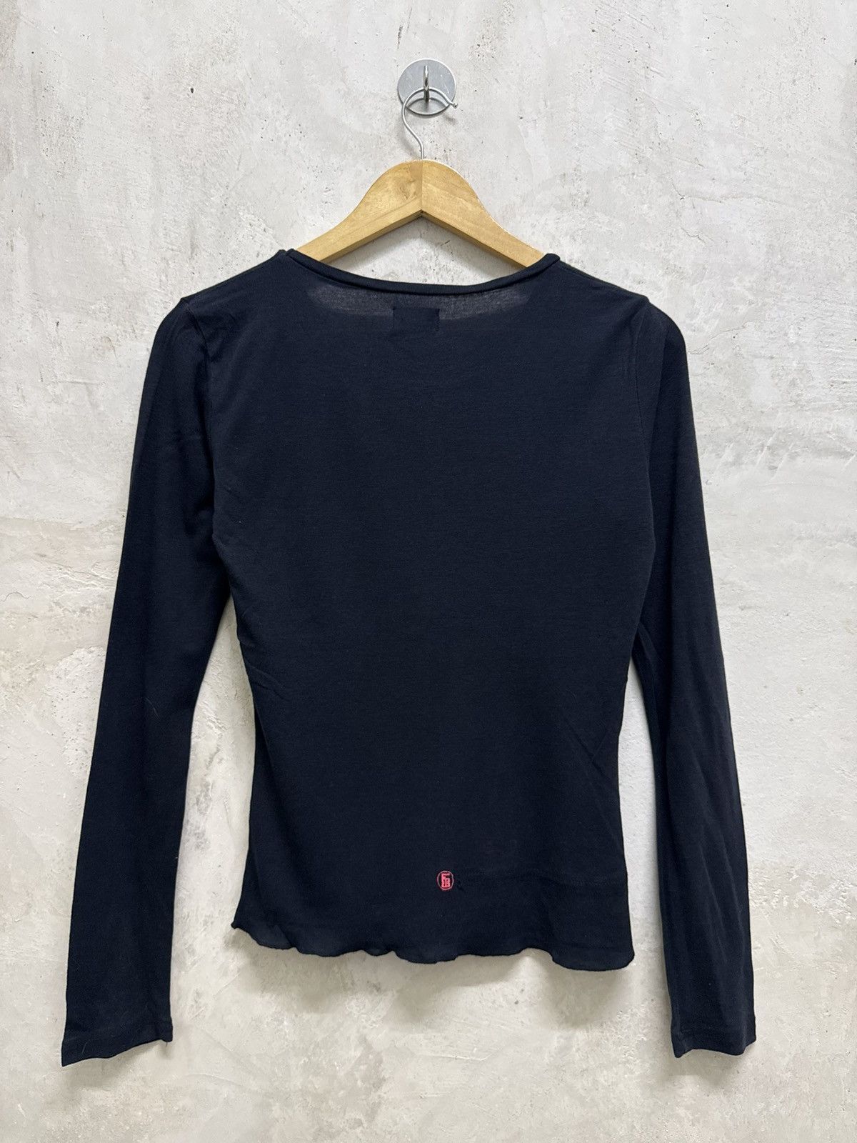 Le Grande Bleu (L.G.B.) Dark Grunge Lady lgb styled Long Sleeve Shirt Size S / US 4 / IT 40 - 3 Thumbnail