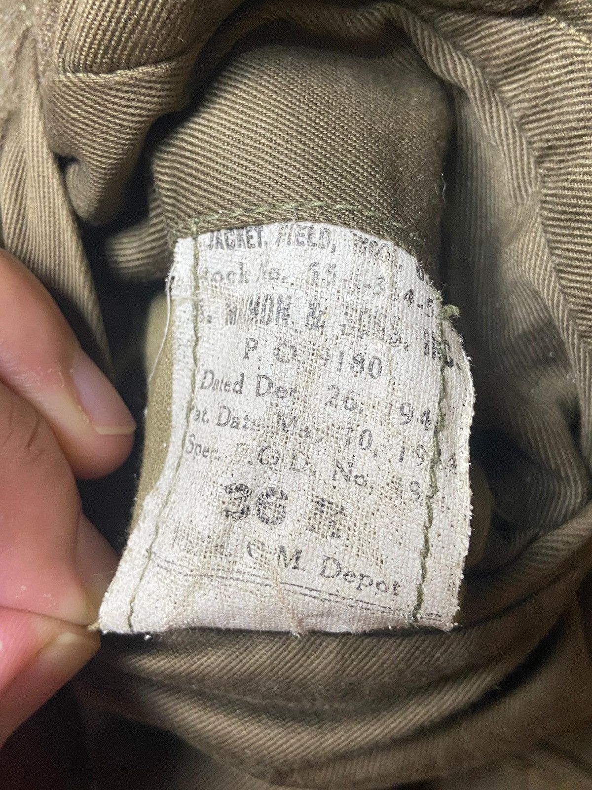 Japanese Brand CM Depot Brand Military Crop Jacket (151) Size US XXS / EU 40 - 7 Thumbnail
