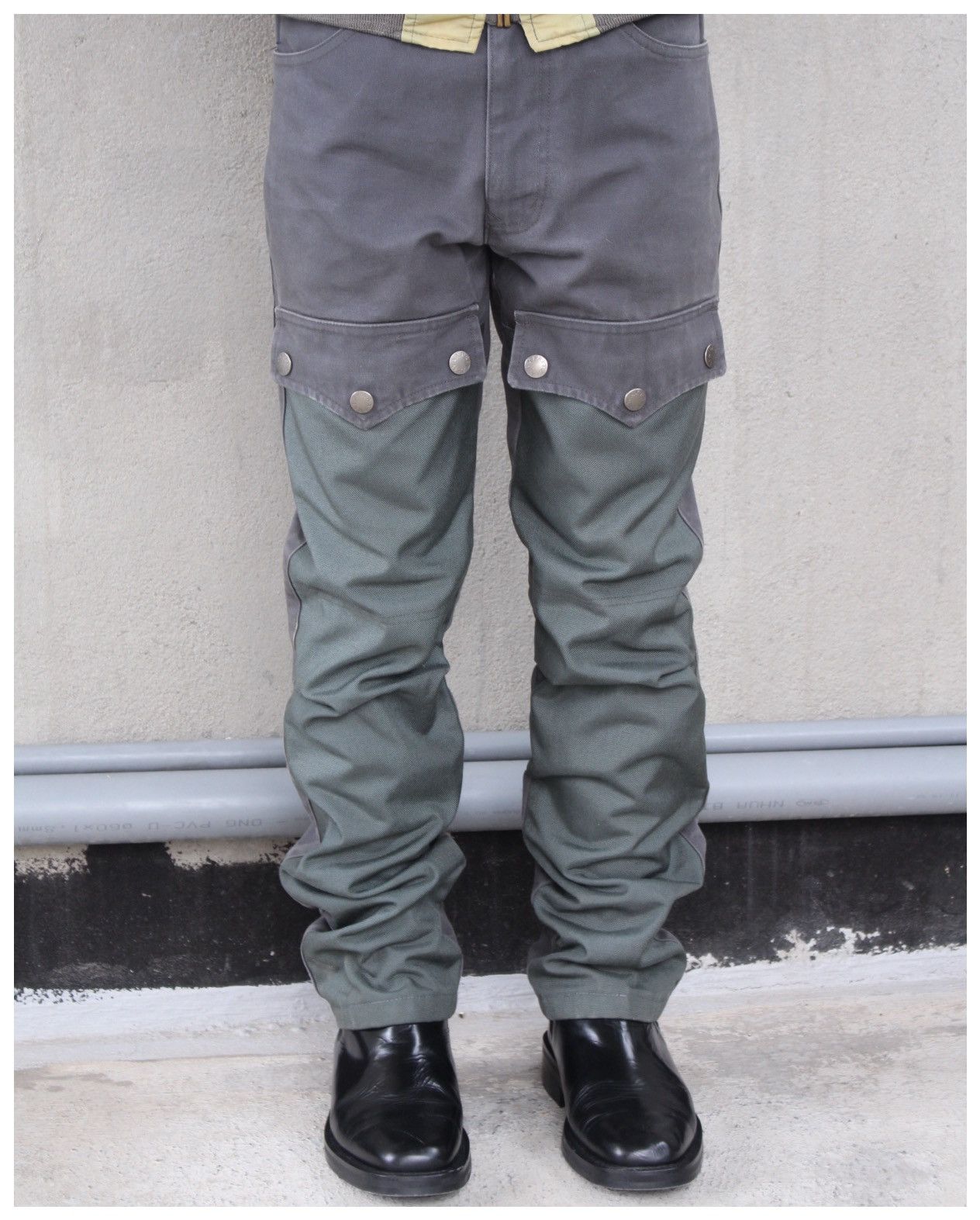 Indian Motorcycle × Japanese Brand × Vintage SS2015 MAX FRITZ 10 POCKET TECHNICAL MOTORCYCLE PANTS Size US 30 / EU 46 - 2 Thumbnail