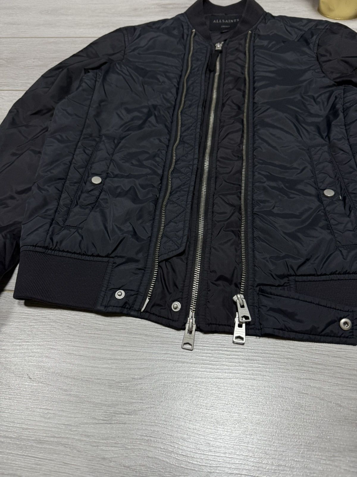 Allsaints Allsaints braddock bomber nylon jacket double zip Size US S / EU 44-46 / 1 - 4 Thumbnail