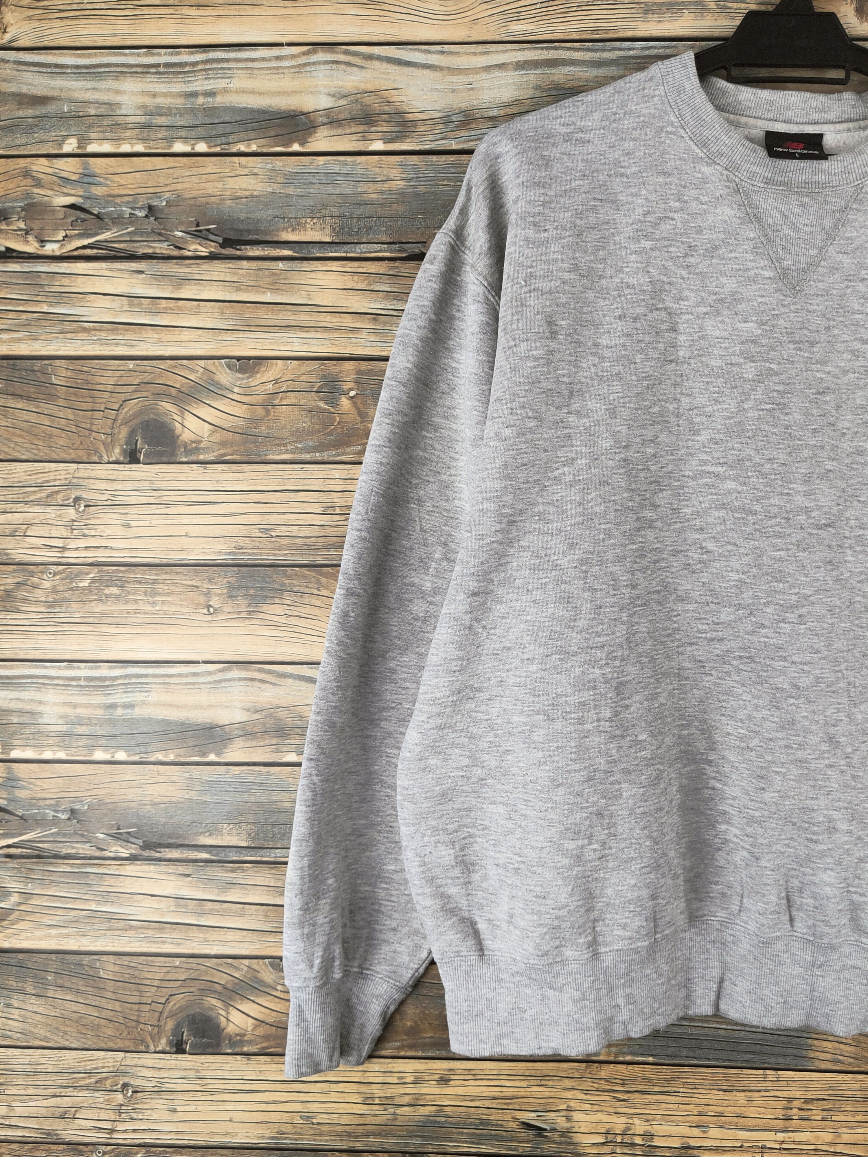 New Balance Retro New Balance Gray Sweatshirts Size US L / EU 52-54 / 3 - 3 Thumbnail