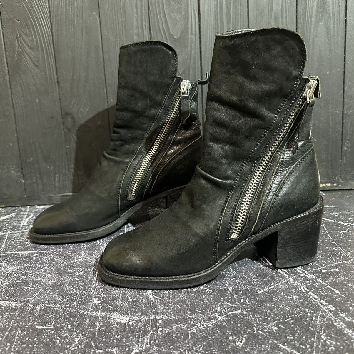 MoMA MOMA Women’s Leather Handmade Boots Size 38 Size US 8 / IT 38 - 3 Thumbnail