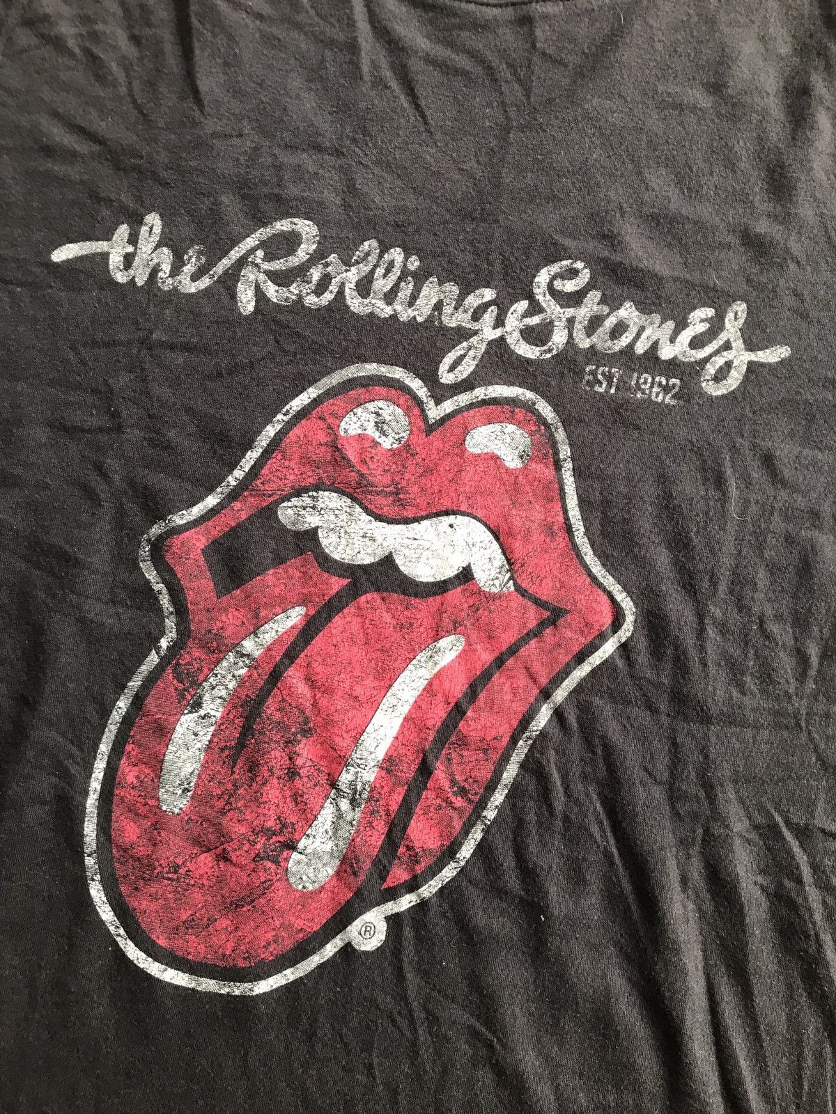 Band Tees × The Rolling Stones × Vintage The Rolling Stones Size US M / EU 48-50 / 2 - 2 Thumbnail