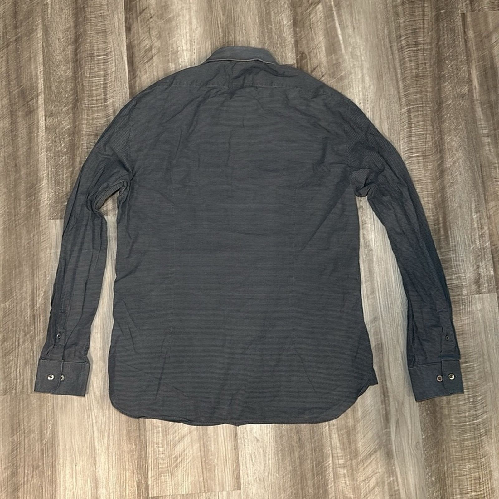 John Varvatos John Varvatos Slim Fit Long Sleeve - 16 34/35 (Large) Size US L / EU 52-54 / 3 - 3 Thumbnail