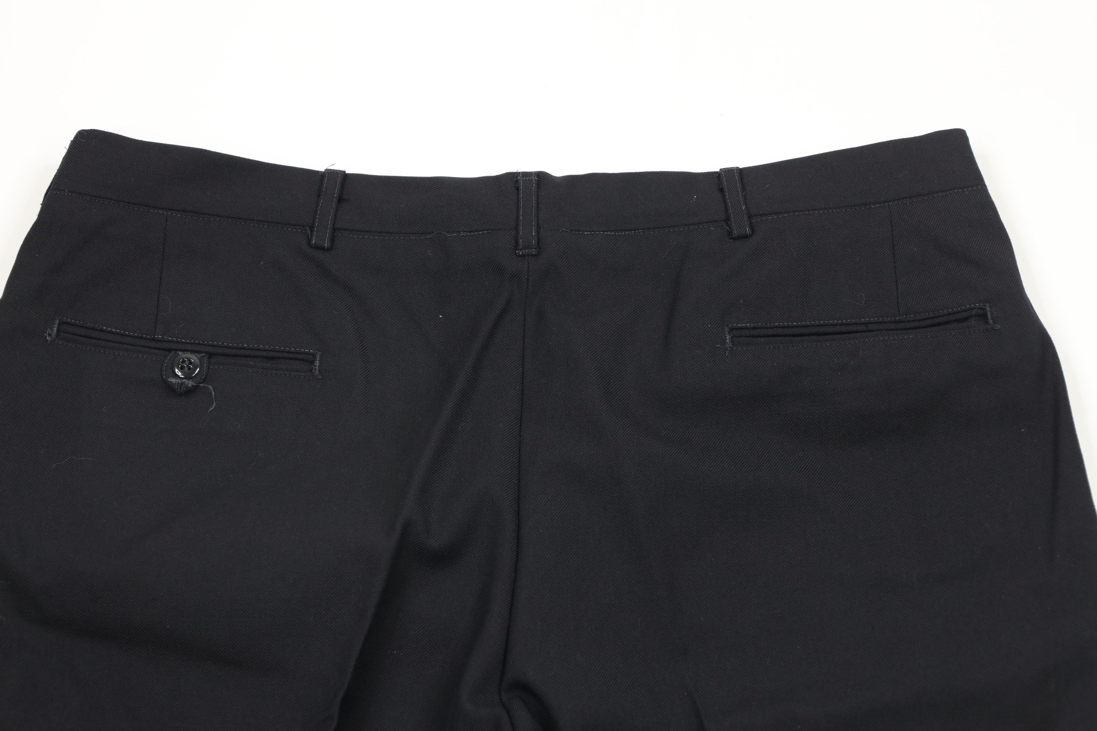Vintage Vintage 70s Vietnam War Wool Serge Military Pants Navy USA Size US 36 / EU 52 - 9 Thumbnail