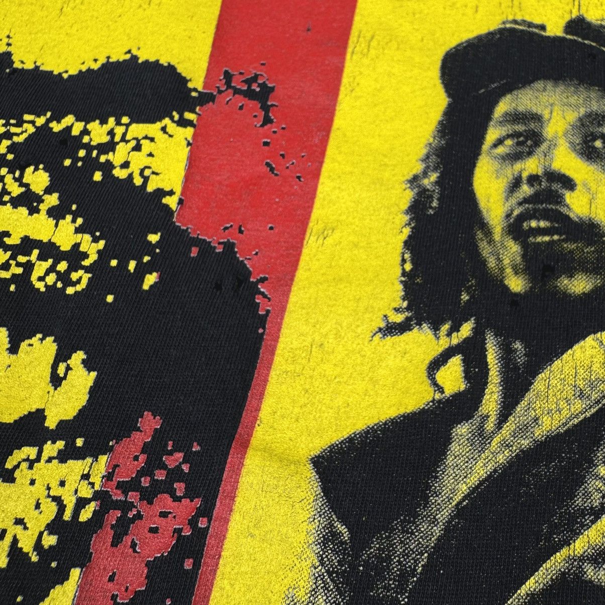 Bob Marley Vintage 90s Bob Marley Exodus Rare All Over Euro T Shirt Size US XXL / EU 58 / 5 - 6 Thumbnail