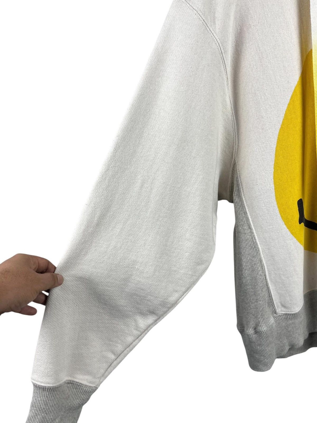 Kapital Kapital Rain Smiley Face Hoodie Sweatshirt. Size US L / EU 52-54 / 3 - 9 Thumbnail