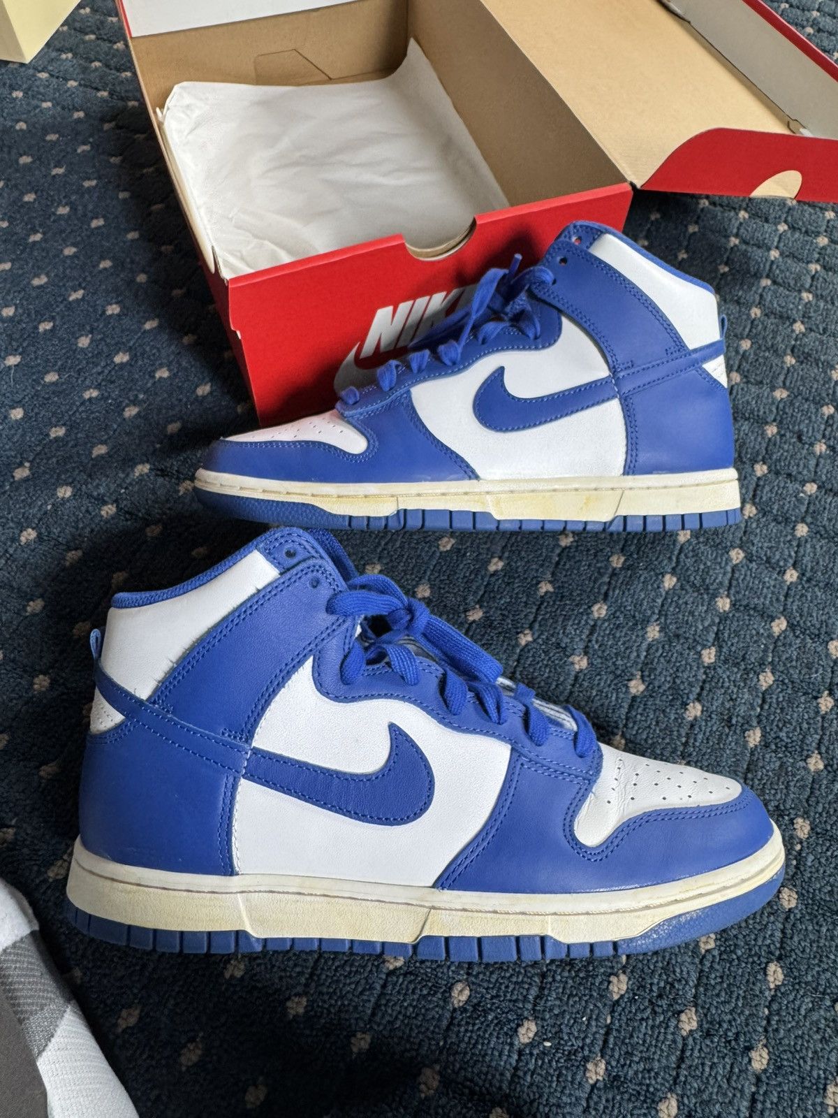 Nike Nike Dunk High Royal Blue Size US 8.5 / EU 41-42 - 2 Thumbnail