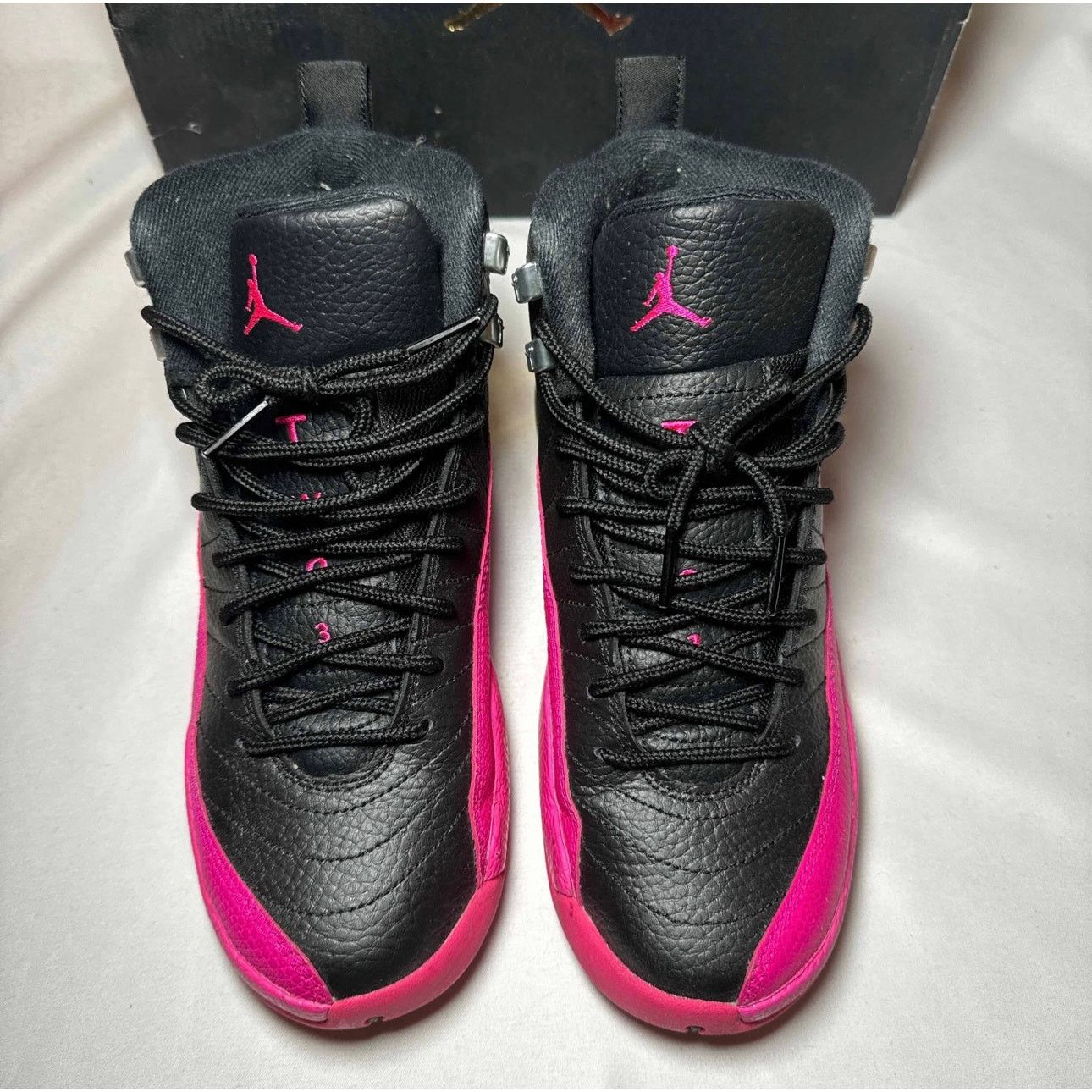 Jordan Brand × Nike Size 5 - Air Jordan 12 Retro GS Deadly Pink Men's Shoes Size US 5 / EU 37 - 4 Thumbnail