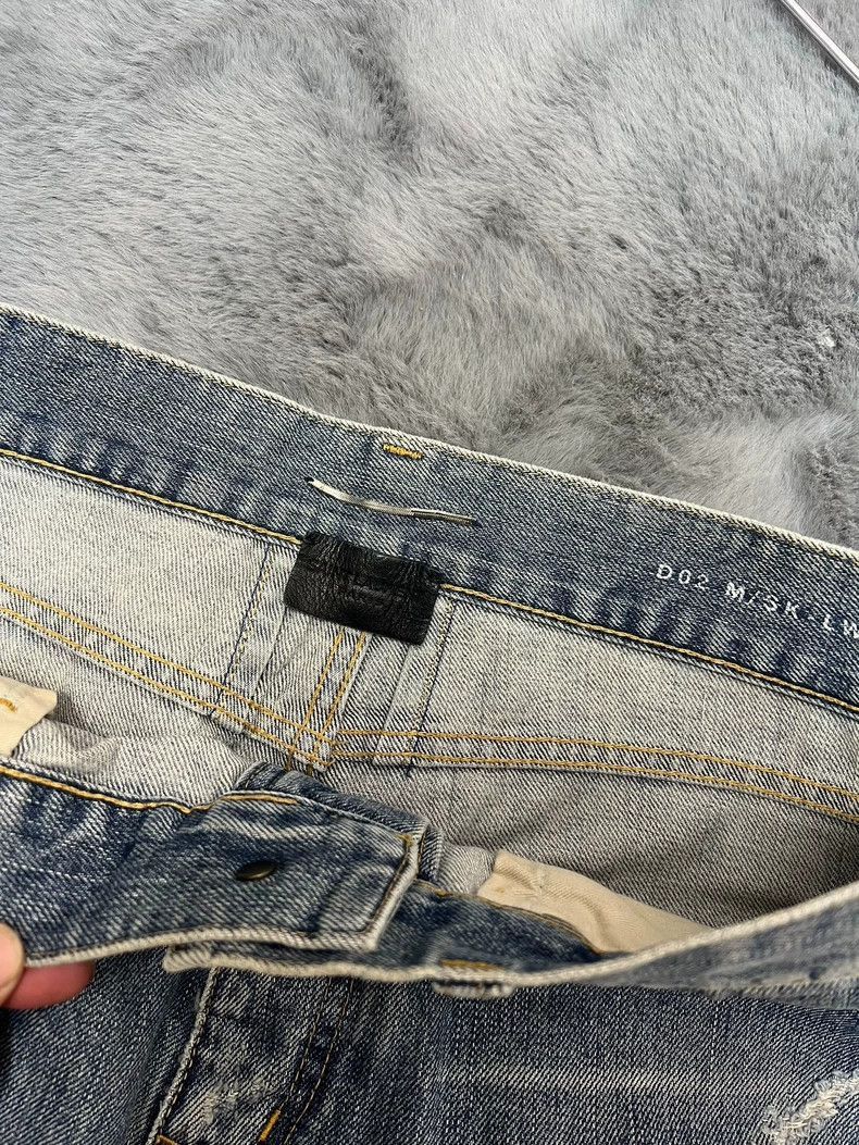 Saint Laurent Paris Saint Laurent Distressed Blue Denim Pants-2506 Size US 31 - 3 Thumbnail