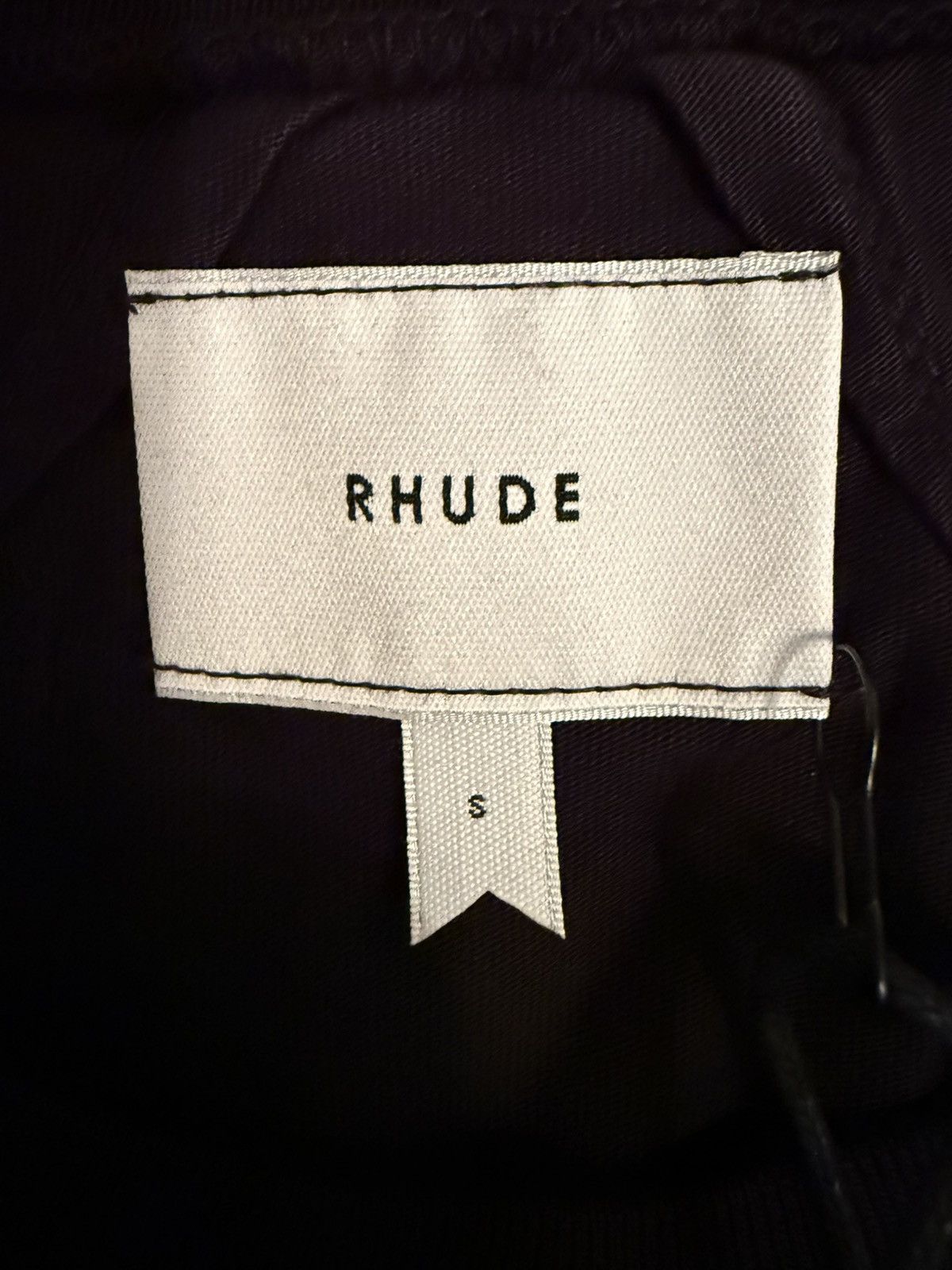 Rhude Rhude Black Logo Pocket T-Shirt Size US S / EU 44-46 / 1 - 4 Thumbnail