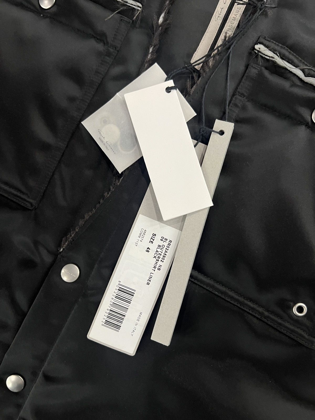 Rick Owens AW21 Rick Owens Gethsemane Unfinished Distressed Gilet Vest Size US M / EU 48-50 / 2 - 3 Thumbnail
