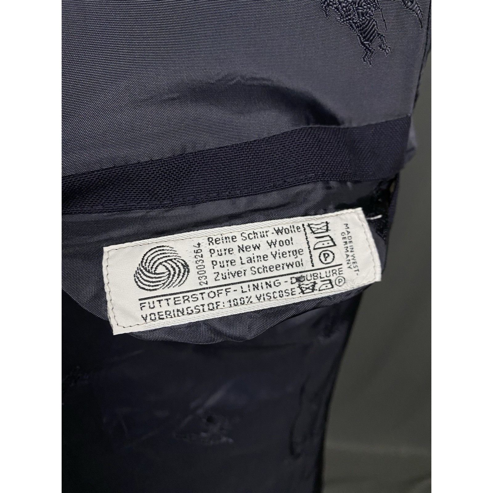 Burberry Burberry Vintage Golden Buttons Men's Blue Wool Blazer Jacke Size 52R - 11 Thumbnail