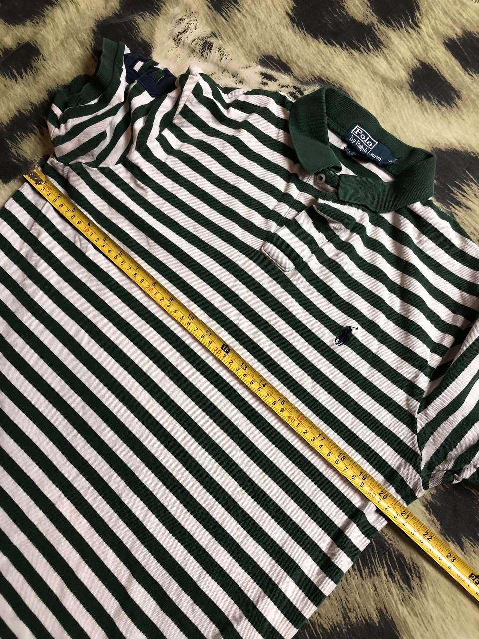 Polo Ralph Lauren Vintage Polo Ralph Lauren Striped Polo Size L Size US L / EU 52-54 / 3 - 11 Thumbnail