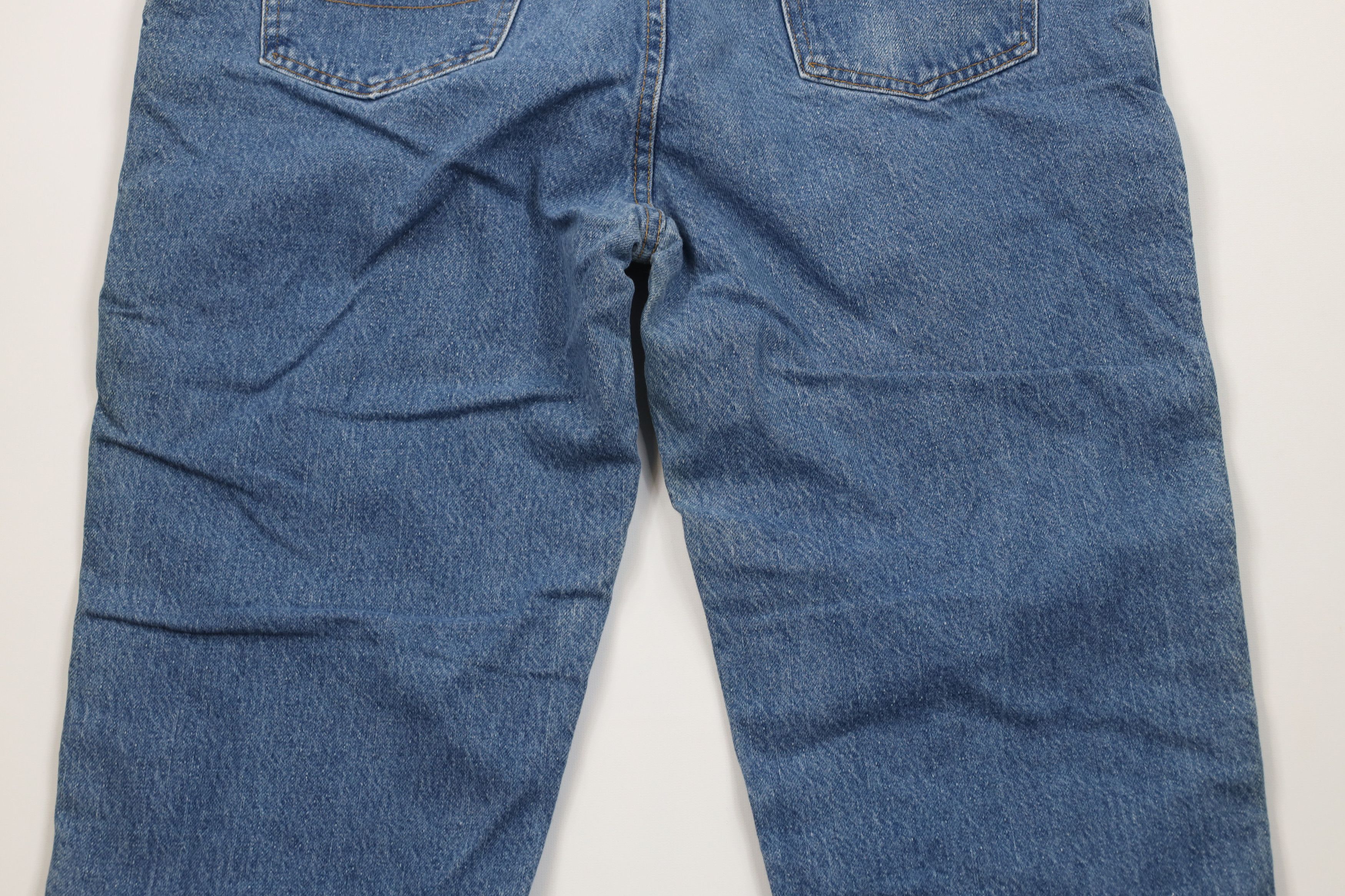 Vintage Vintage 90s Streetwear Wide Leg Denim Jeans Blue Cotton Size US 38 / EU 54 - 11 Thumbnail