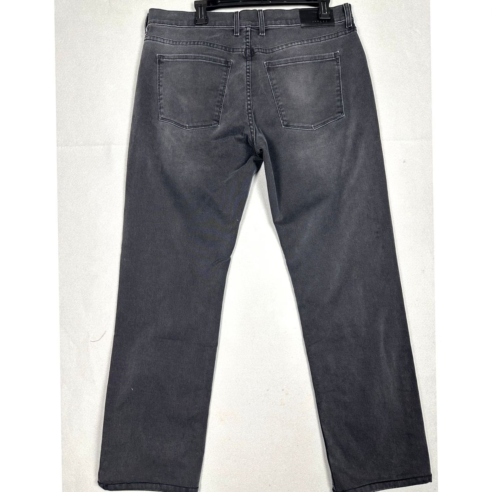 Mott & Bow Mott & Bow Jeans Slim 36x32 Dark Grey Faded Denim 5-Pocket Stretch Cotton Size US 36 / EU 52 - 2 Thumbnail