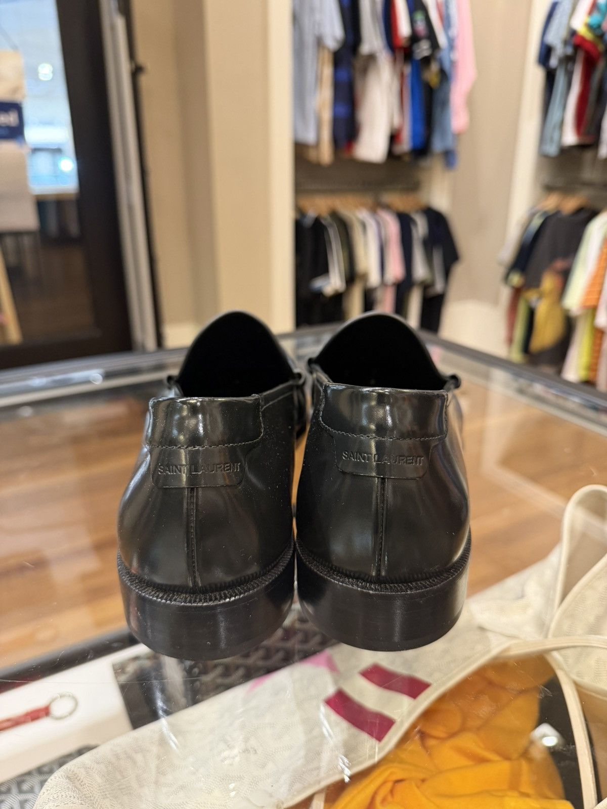 Saint Laurent Paris Saint Laurent LE Leather Loafer Size US 12 / EU 45 - 6 Thumbnail