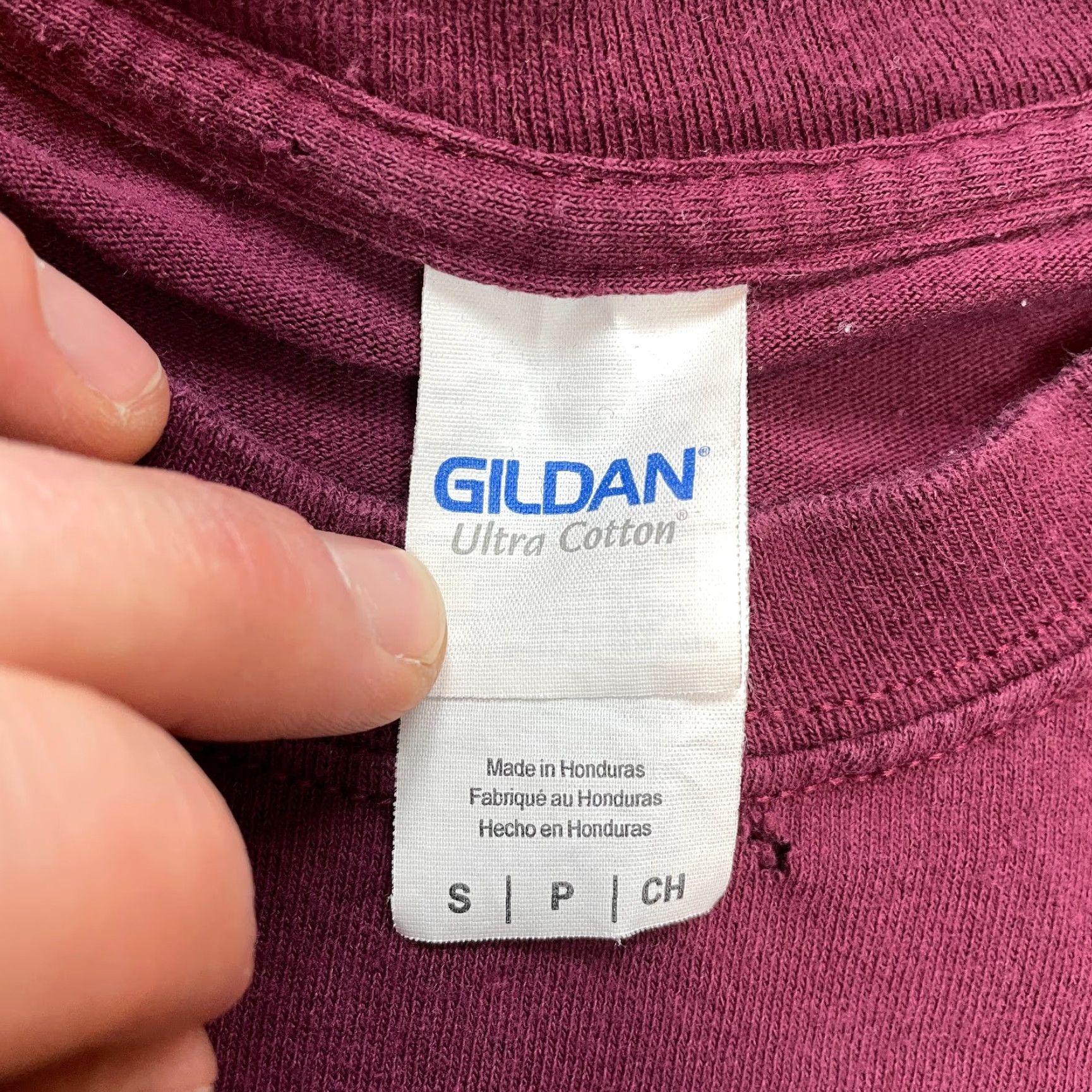 Gildan Gildan Shirt Womens Small Dark Red Long Sleeve Rogersville Warriors Cheerleading Size S / US 4 / IT 40 - 5 Thumbnail