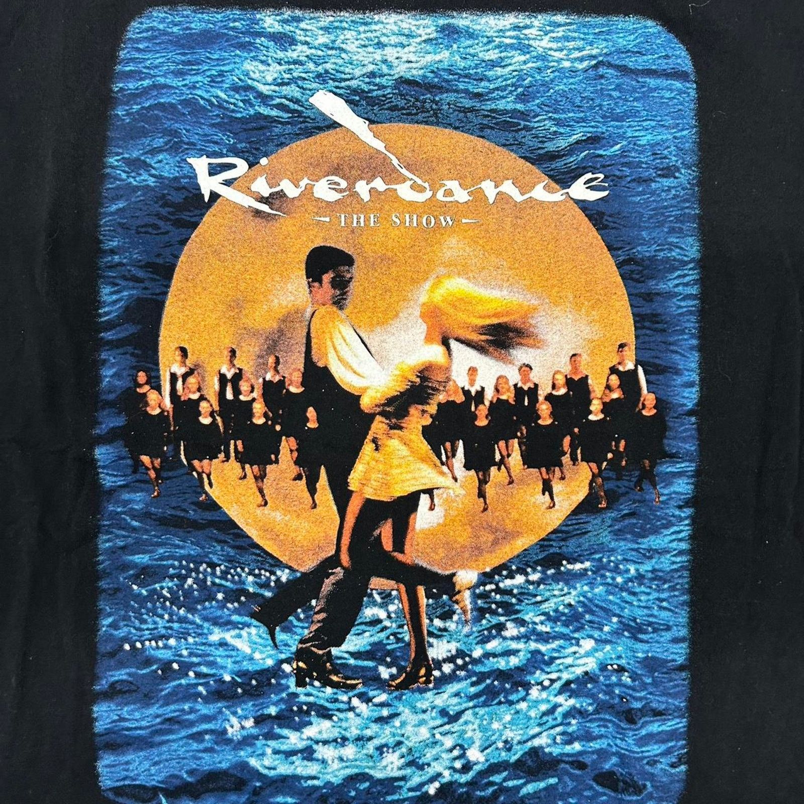 Other VTG Riverdance tv show promo black cotton t-shirt Size US XL / EU 56 / 4 - 2 Thumbnail