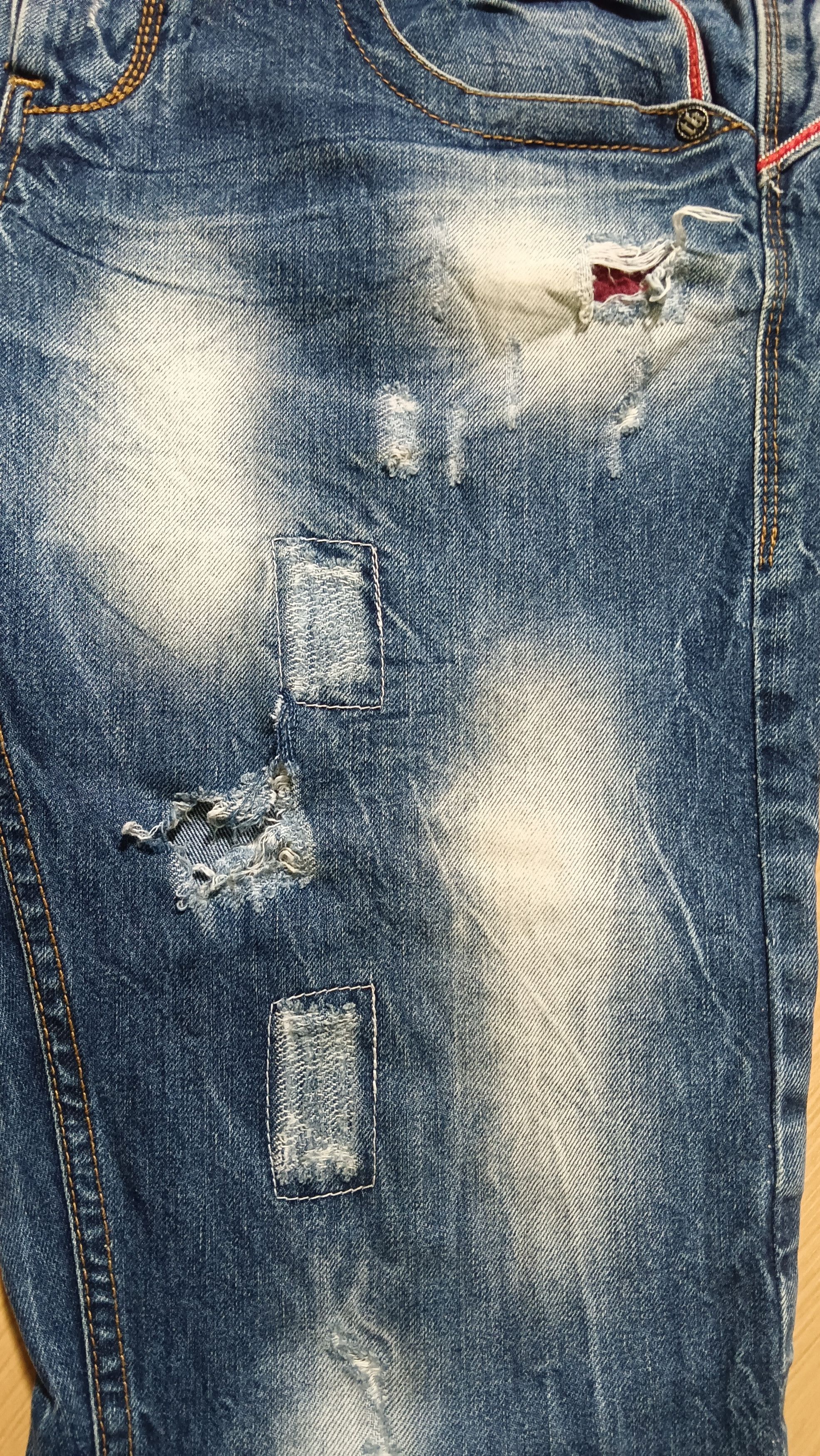 Takeshy Kurosawa Takeshy Kurosawa The Art Denim Size US 35 - 13 Thumbnail