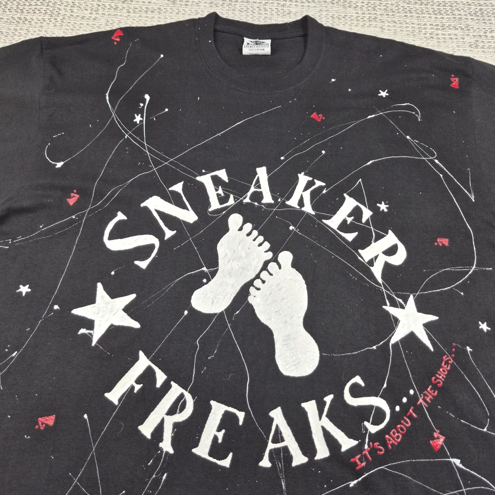 Vintage Sneaker Freaks Shirt Mens 2XLT Pro Heavyweight Tall Graphic Tee Streetwear Size US XXL / EU 58 / 5 - 4 Thumbnail