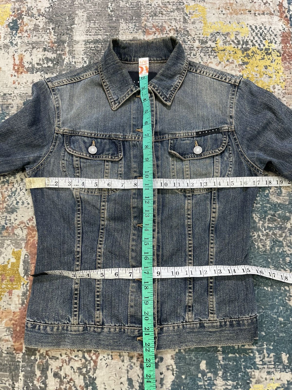 Sisley Sisley Trucker Denim Jacket Size XS / US 0-2 / IT 36-38 - 11 Thumbnail