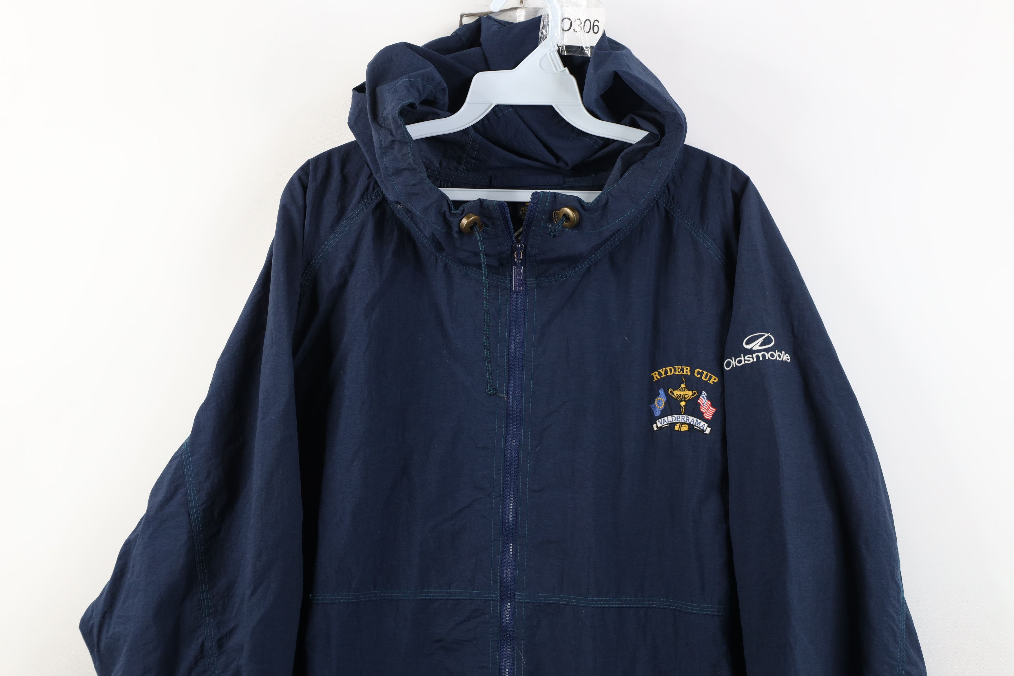 Vintage Vintage 90s 1997 Ryder Cup Valderrama Hooded Jacket Size US L / EU 52-54 / 3 - 2 Thumbnail