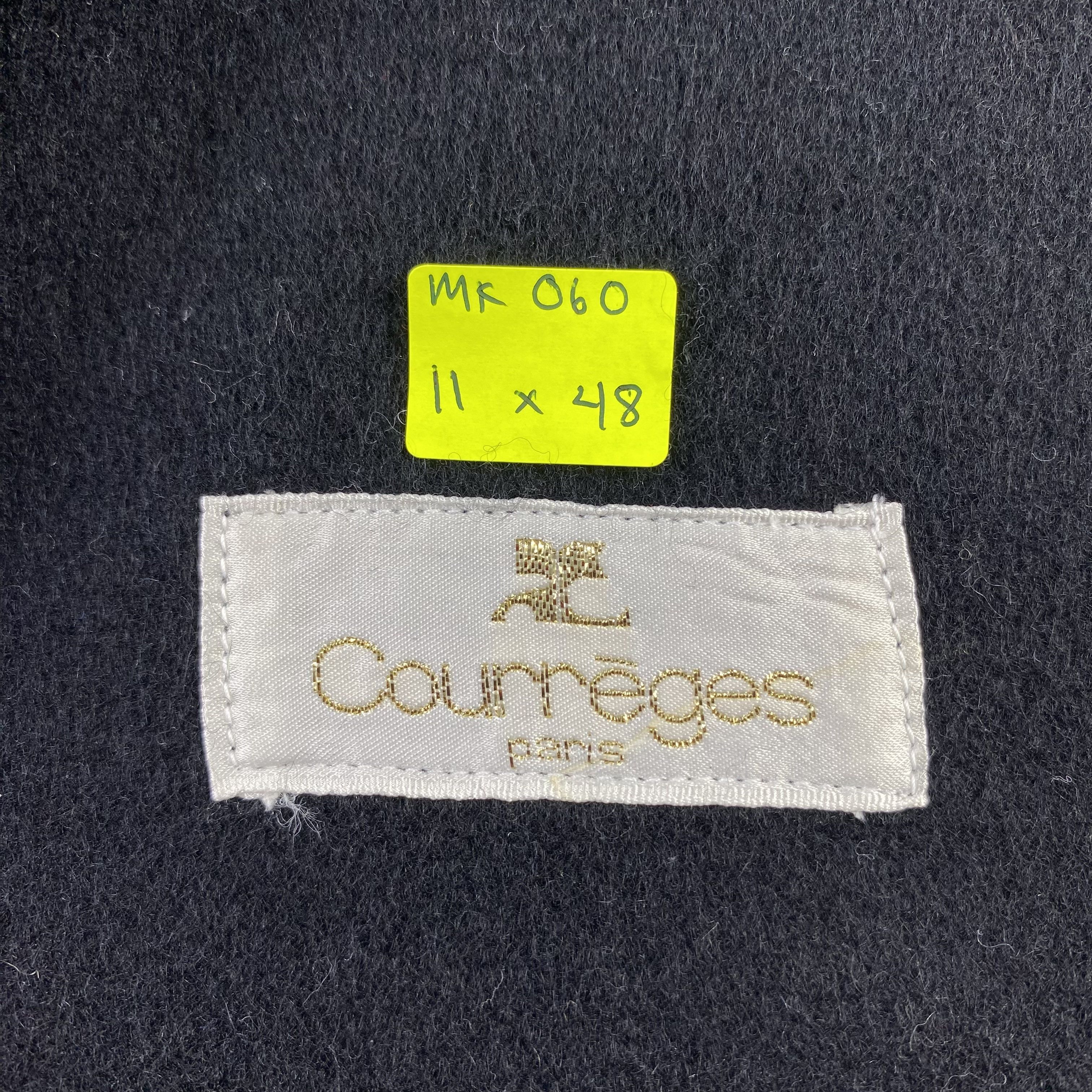 Courreges Courreges Scarf Neck Wrap Plain Muffler Size ONE SIZE - 6 Thumbnail