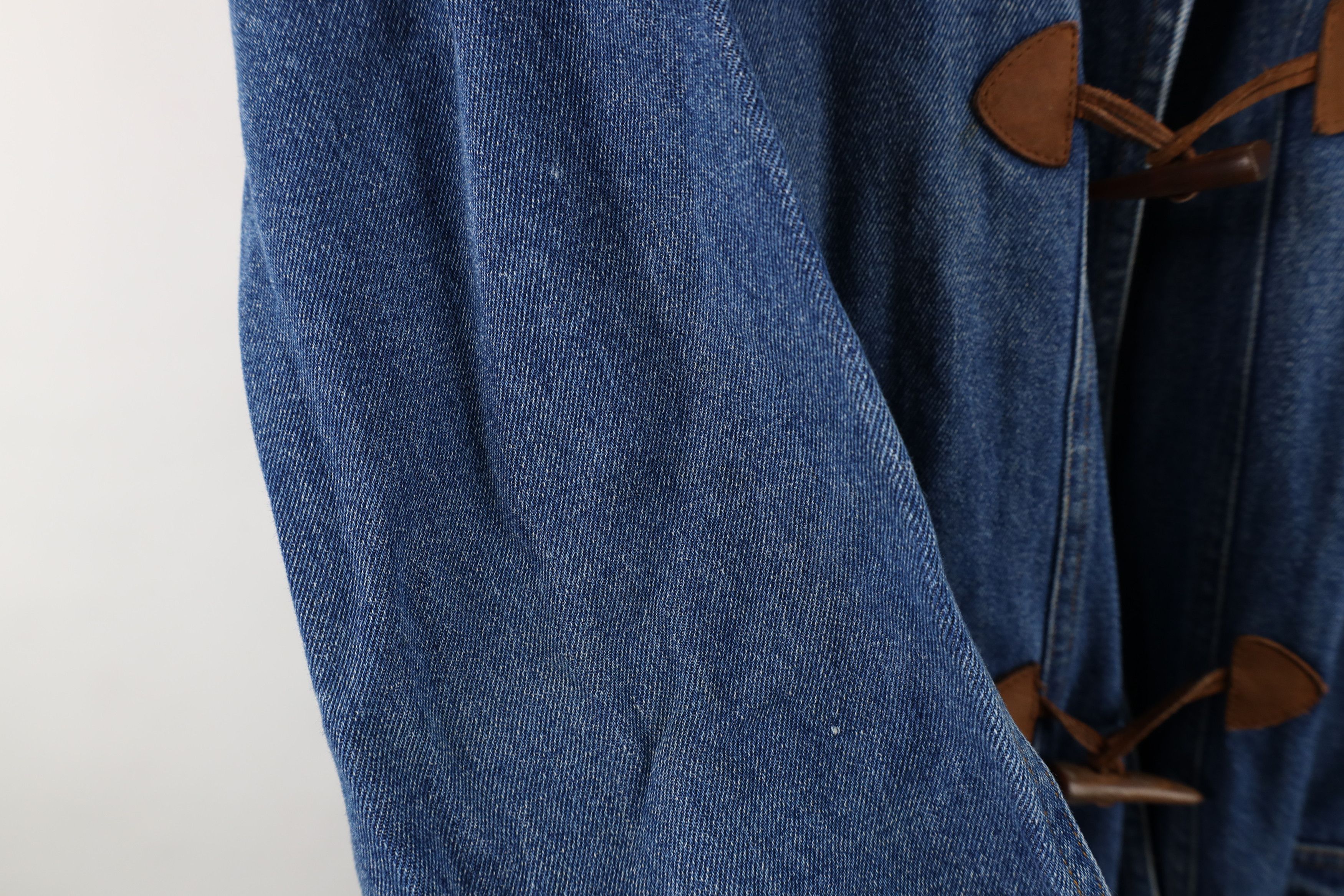 Vintage Vintage 90s Streetwear Distressed Toggle Button Denim Jacket Size 3XL / US 20-22 - 6 Thumbnail