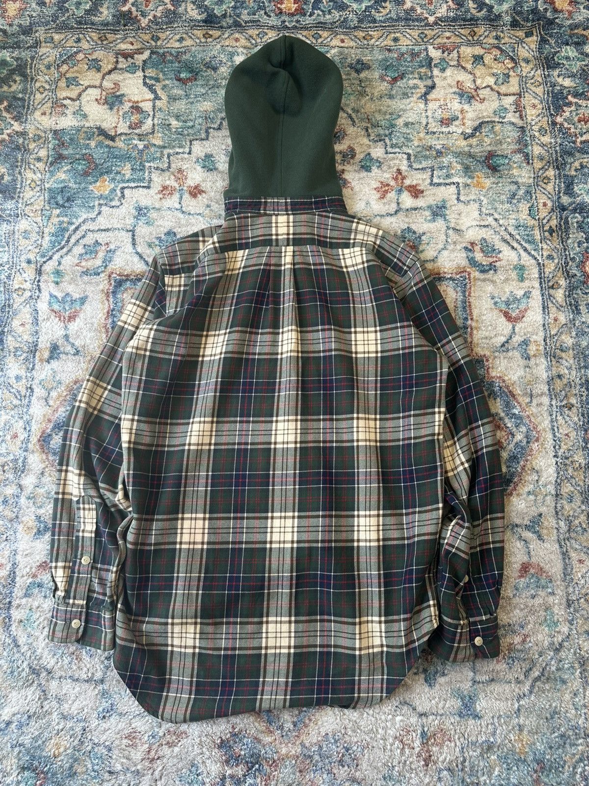 Polo Ralph Lauren Polo Ralph Lauren Thermal Hooded Flannel Small Size US S / EU 44-46 / 1 - 2 Thumbnail