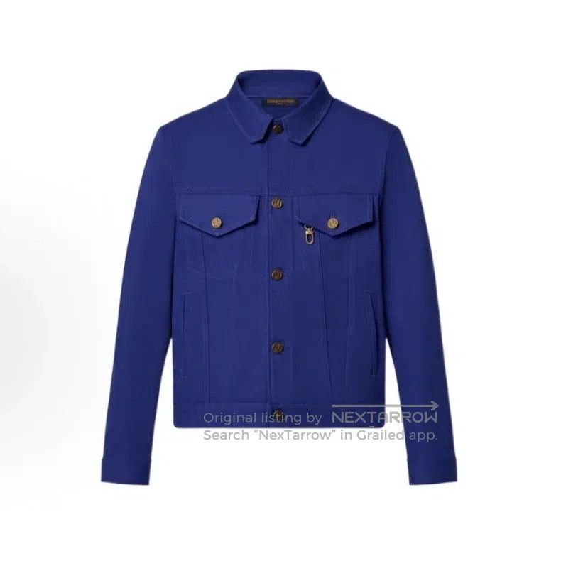 Louis Vuitton Louis Vuitton DNA Hangtag Denim Jacket Size US M / EU 48-50 / 2 - 1 Thumbnail
