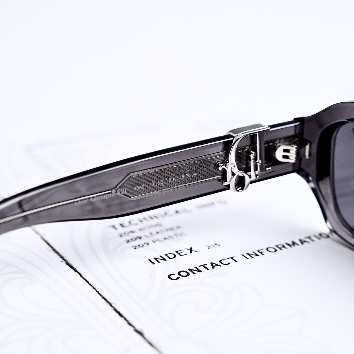 Dior DIOR OBLIQUE S2I 45A0 SUNGLASSES Size ONE SIZE - 6 Thumbnail
