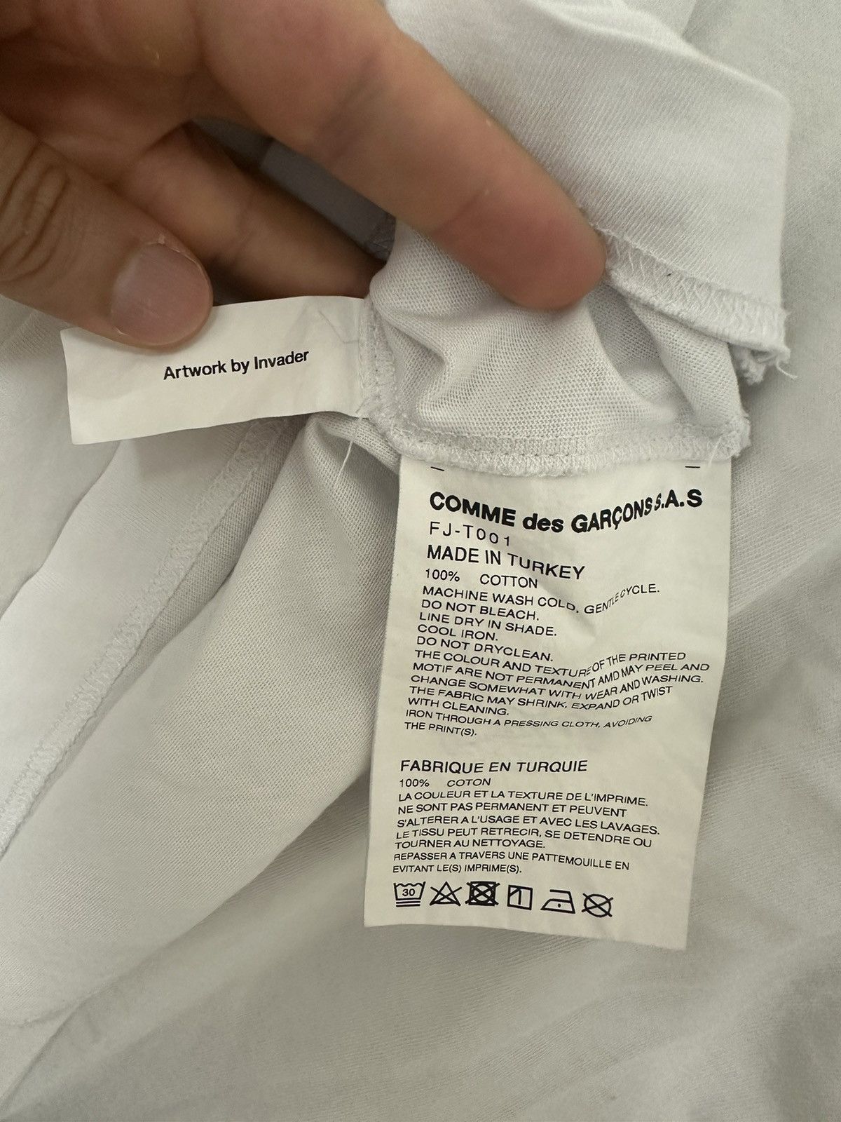 Comme des Garcons SHIRT Comme Des Garçons Invaders T-Shirt Men’s Large Size US XL / EU 56 / 4 - 3 Thumbnail