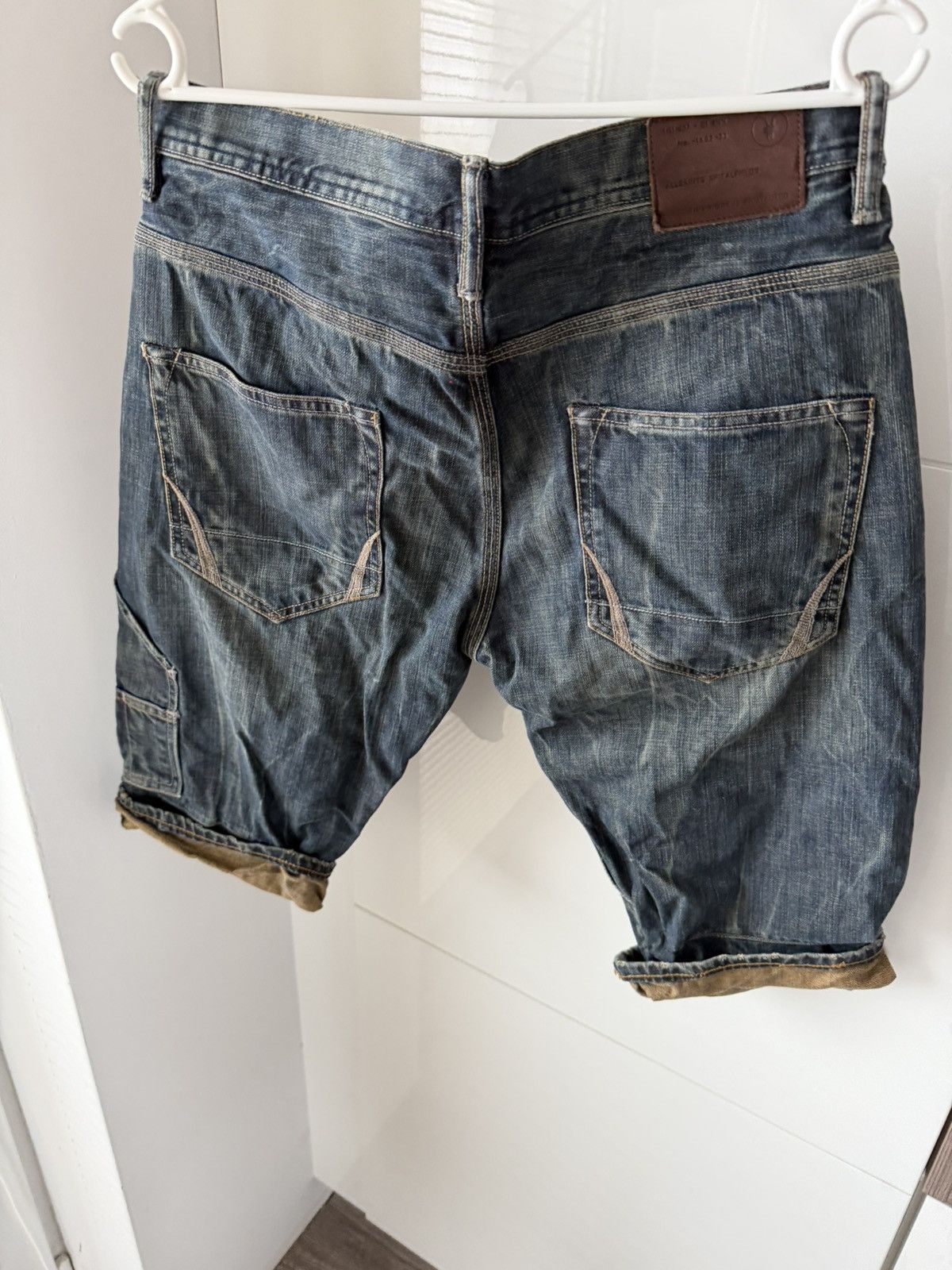 Allsaints Allsaints Spitalfields Japan Denim Opium Swag Y2K Shorts Size US 31 - 7 Thumbnail
