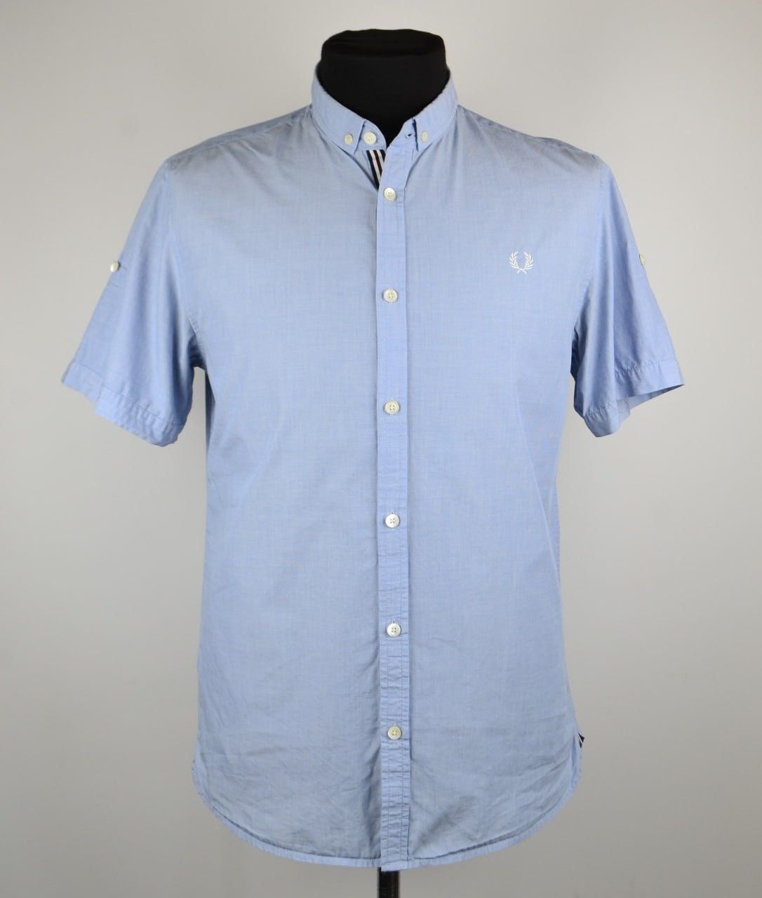 Fred Perry FRED PERRY Men's Short Sleeve Shirt size L Size US L / EU 52-54 / 3 - 1 Thumbnail