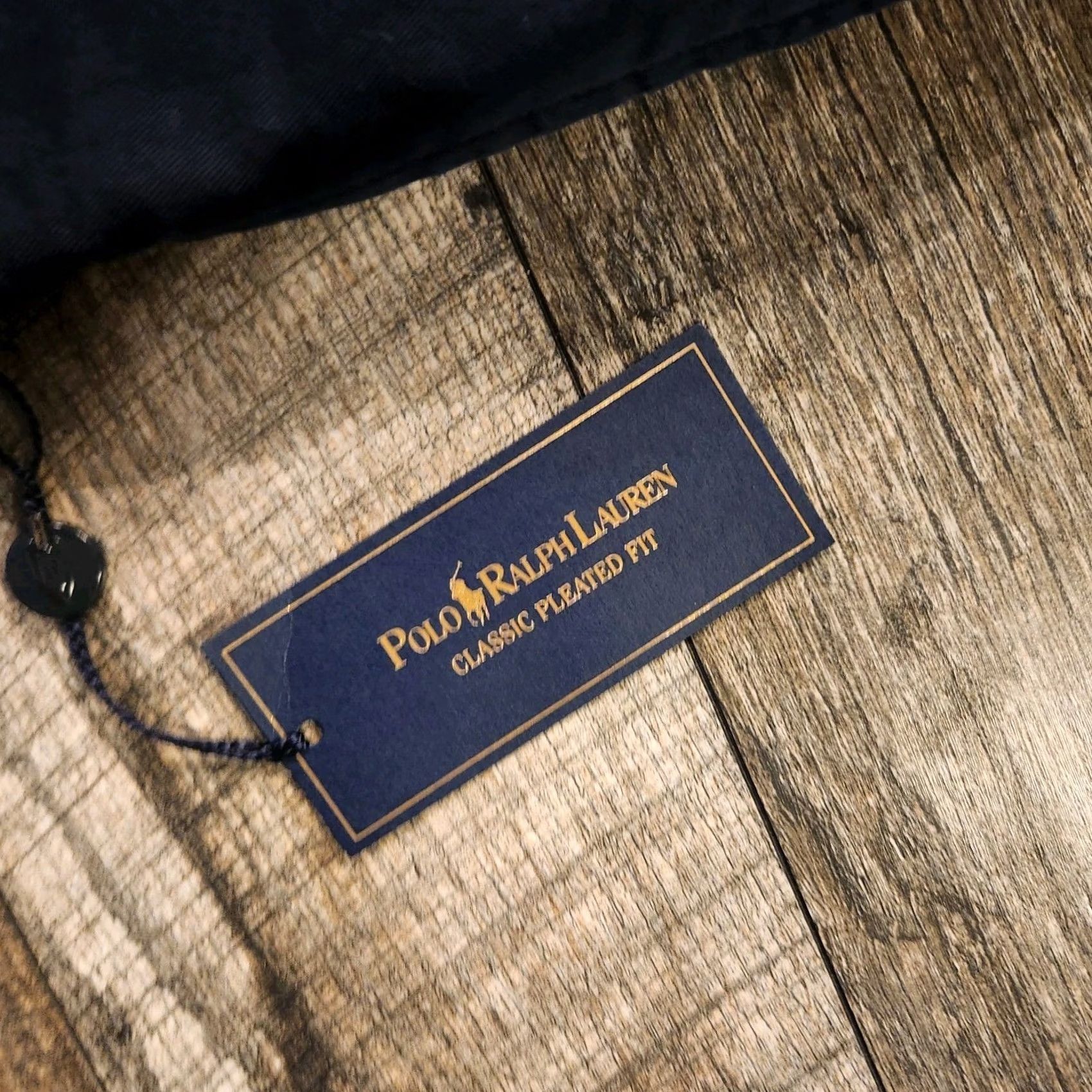 Polo Ralph Lauren Vintage Polo Ralph Lauren Pants 40x30 Navy Classic Pleated Chino New! Mens Size US L / EU 52-54 / 3 - 7 Thumbnail
